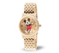 Disney Unisexes-Adultes Analogique Quartz Montre avec Bracelet en Acier Inoxydable WDS000686