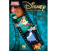 Hal Leonard – Disney Movie Favorites : 9 succès arrangés pour flûte à bec solo ou duo