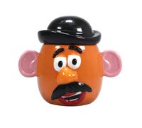 Tasse unique peinte à la main et sculptée à la main en forme de tête de pomme de