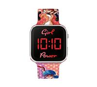 Disney Miraculous Ladybug MRC4024 Montre à bracelet LED, Multicolore, Sangle