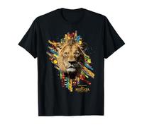 Disney Mufasa: The Lion King Movie Face & Textile Patterns T-Shirt