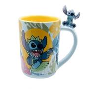 ABYstyle Tasse Lilo & Stitch (Hawaiian Stitch) – Anse 3D céramique 460 ml