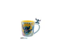 ABYSTYLE Disney Lilo & Stitch Hawaiian Stitch Tasse en céramique 3D pour café et thé 460 ml