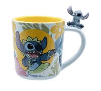 ABYSTYLE Disney Lilo & Stitch Hawaiian Stitch Tasse en céramique 3D pour café et thé 460 ml