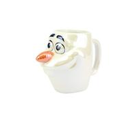 Paladone Mug 3D Olaf - Gros mug blanc, nez carotte et sourire - La Reine des Neiges 2