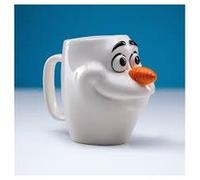 Paladone Mug 3D Olaf - Gros mug blanc, nez carotte et sourire - La Reine des Neiges 2