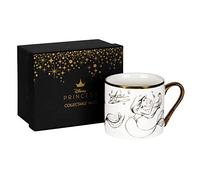 Disney – Mug céramique classique motif Ariel, bord et poignée dorés – Article à collectionner