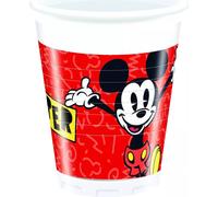 Disney - Mug jetable "Super Cool" - Pack de 8 SG31397 (Taille unique) (Rouge/Jaune/Blanc)