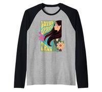 Disney Mulan Loyal Brave True Profile Manche Raglan