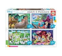 Educa Borrás - Puzzles progressifs enfants Disney - 4 puzzles 50/80/100/150 pièces à partir de 5 ans