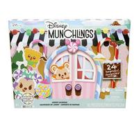 Disney Munchlings Calendrier de l'Avent 2025, édition limitée, calendrier de compte à rebours de Noël avec objets de collection parfumés