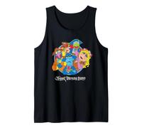 Disney Muppet Treasure Island Movie Group Portrait & Logo Débardeur