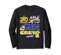 Disney My 3rd Grade Crew Stay Cool Back to School Friends Manche Longue