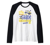 Disney My 5th Grade Crew Stay Cool Back to School Friends Manche Raglan