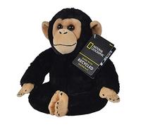 Disney - National Geographic Chimpanzé, 25cm, Peluche, Jouets Animal, à partir de 0 Mois