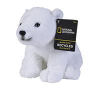 Disney - National Geographic Ours Polaire, 25cm, Peluche, Jouets Animal, à partir de 0 Mois