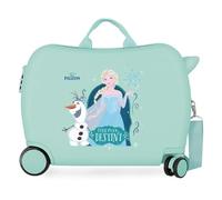 Joumma Disney Nature Is Magical - La Reine des Neiges II Valise pour enfant Bleu 50 x 38 x 20 cm Rigide 1,8 kg Fermeture à combinaison latérale ABS 1,8 kg 38 L Bagage à main, bleu, Talla única, Valise