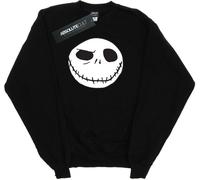 Disney - "Nightmare Before Christmas Jack's Big Face" Sweatshirt für Jungen BI30280 (128) (Schwarz)