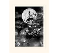 Disney Nightmare Before Christmas (Oogie Boogie Trouble) 30 x 40 cm montée d'impression
