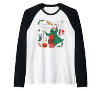 Disney Nightmare Before Christmas Oogie Season's Creepings Manche Raglan