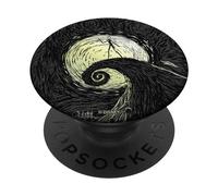 Disney Nightmare Before Christmas Spiral Hill Midnight PopSockets PopGrip Adhésif