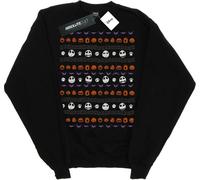 Disney - "Nightmare Before Christmas" Sweat-shirt pour femme BI9434 (XS) (Noir)