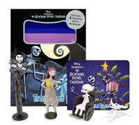 Disney Nightmare Before Christmas Tattle Tales - Activity Books for kids, 12-page storybook, 4 figurines