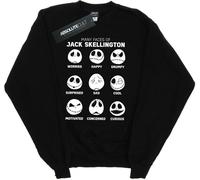 Disney - "Nightmare Before Christmas The Many Faces Of Jack" Sweat-shirt pour garçon BI30281 (128) (Noir)