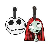 Disney Nightmare Before Christmas White, Black & Red 2 Piece Luggage Tags VT700762L.PH