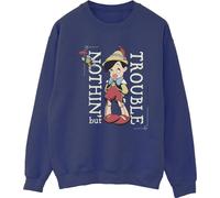 Disney - "Nothing But Trouble" Sweatshirt für Damen BI32656 (L) (Marineblau)