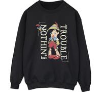 Disney - "Nothing But Trouble" Sweatshirt für Damen BI32656 (M) (Schwarz)