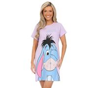 Disney Nuisette pour Femme Eeyore - Chemise de Nuit pour Dames, violet, 44-46