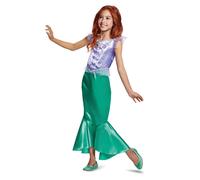 Disney Official Classic Ariel Costume, Little Mermaid Costume Kids, Mermaid Dres