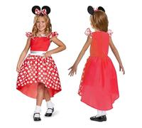 DISGUISE 129449M-EU-6 (Eu) Déguisement XS (3T-4T), rose Minnie Mouse classique, 3-4