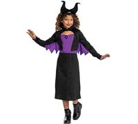 Disguise Costume enfant Cruella Classic (Disney) Taille S/M Noir/Blanc - Halloween