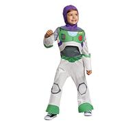 Buzz l'Éclair - Toy Story - Licence Officielle Disney - Costume d'Astronaute pour Enfants Taille M - Matériaux Durables - Cadeau Magique - Parfait pour Fêtes et Cosplay