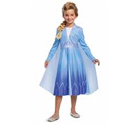 Disney Officiel Standard Deguisement Reine des Neiges Elsa Robe Reine des Neiges Fille Costume La Reine de Neige 2 Frozen Enfant Déguisement Noël Carnaval M