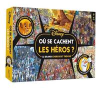 DISNEY - Coffret de jeu Cherche et trouve - Où se cachent les héros Disney ?