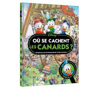 DISNEY - Où se cachent les canards ? Cherche et Trouve - Collectif - Hachette Disney - cartonné - Livre-jeu