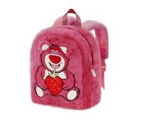 Disney Ours Lotso Strawberry-Sac à dos Plush, Rose