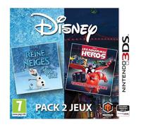 Disney pack 2 jeux : la reine des neiges & les nouveaux héros 3DS