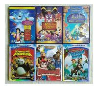 Disney Pack 6 Films Classiques: Aladdin Trilogie, Kung Fu Panda - Dvd Animation Famille