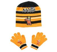 Disney Pack Bonnet + Gants Adultes, Orange, Taille Unique Jeune (Lot de 2) Mixte Enfant