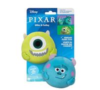 Disney Pack de 2 Jouets pour Chien en Peluche couineur Mike et Sulley de Pixar - Deux Peluches de 9 cm avec couineurs à l'intérieur