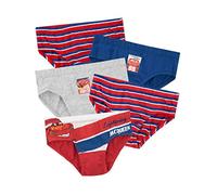 Disney Pack de 5 sous-vêtements Cars Garçon Multicolore 12-18 Mois