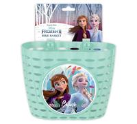 Disney Panier avant enfant Cercle des Voitures en plastique Frozen II bleu fixation par sangle