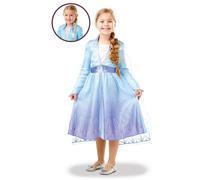 Disney Panoplie Déguisement Elsa + 1 Accessoire - Taille L Bleu