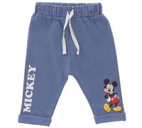 DISNEY - Pantalon bébé moletonné Disney Mickey - 100% Coton - Bleu 9 mois