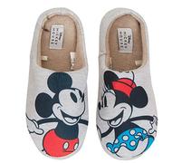 Disney Pantoufles Minnie Mouse à enfiler pour femme avec doublure chaude