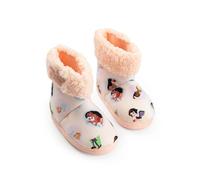 Disney Pantoufles montantes confortables et multicolores pour filles, inspirées des princesses | Moana, Blanche-Neige, Cendrillon, Tiana, Pocahontas | Matière douce et moelleuse